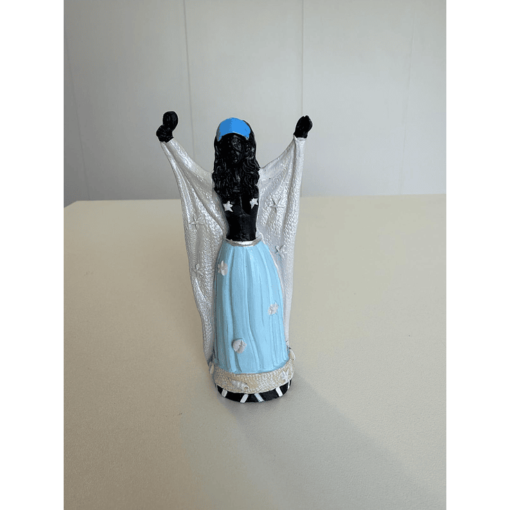 Iemanjá em resina 10cm 1