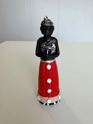 Xangô em resina 10cm