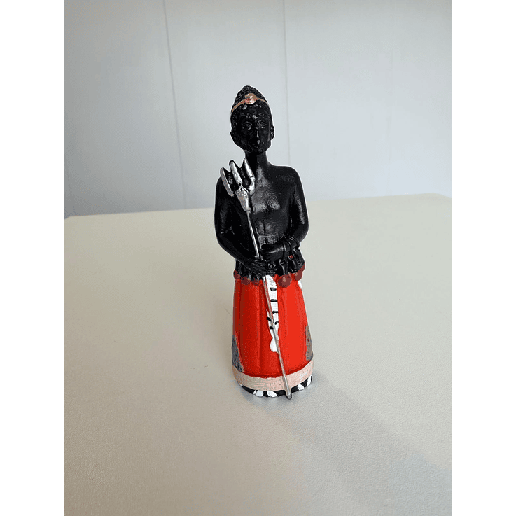 Exú em resina 10cm 1