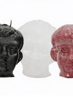 Cabeça de Cera Pequena oca