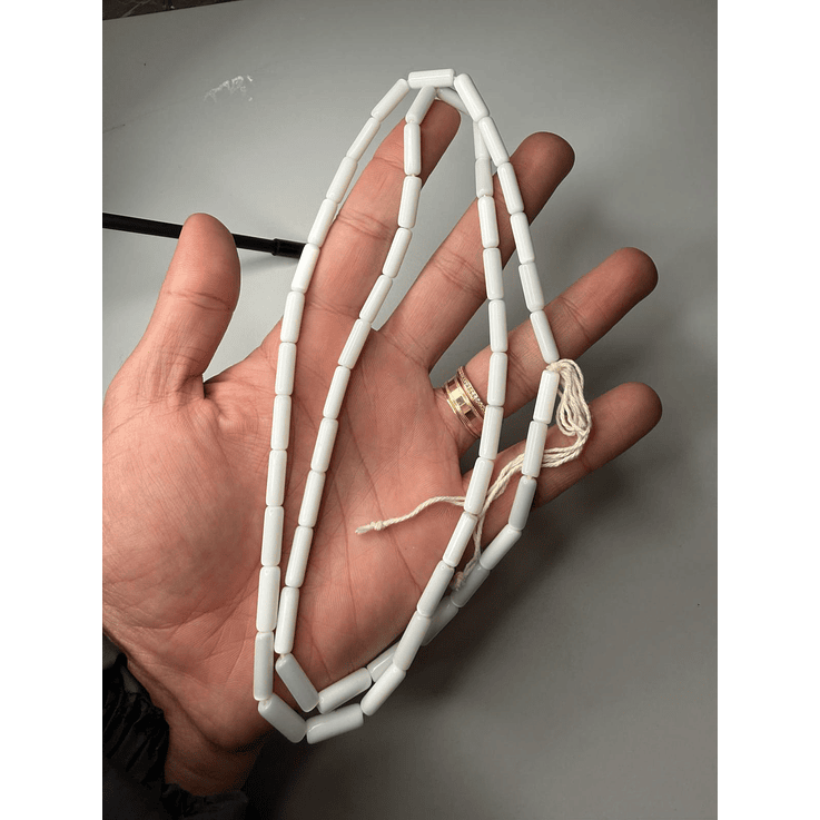 Fio de corais africanos polido (Segui) 4