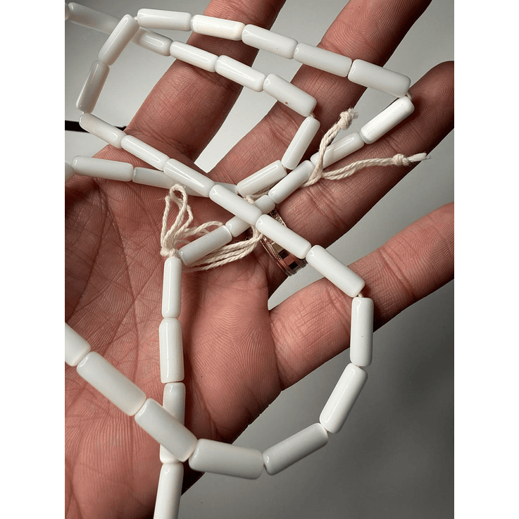 Fio de corais africanos polido (Segui) 6