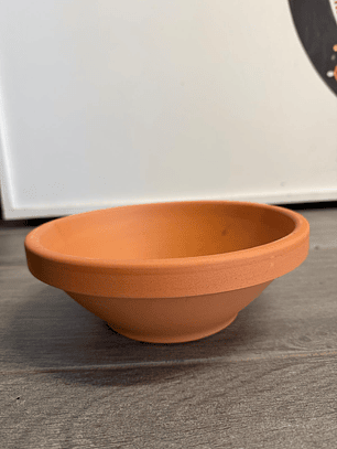 Alguidar de barro 23cm x 8 cm