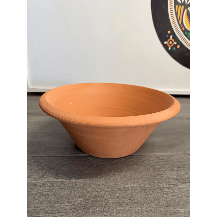 Alguidar de barro 32cm  x 13cm  2