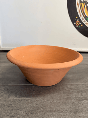 Alguidar de barro 32cm  x 13cm 