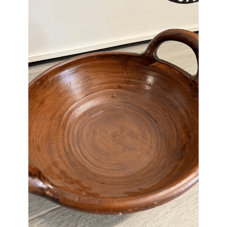 Marajoara de barro trabalhado 35 cm x 13cm  2