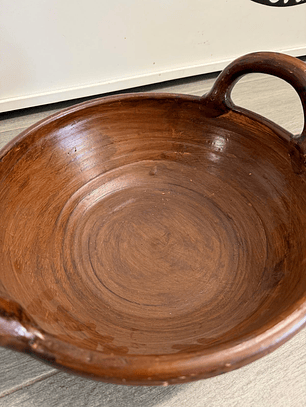 Marajoara de barro trabalhado 35 cm x 13cm 