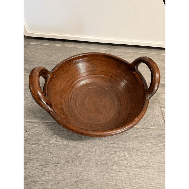 Marajoara de barro trabalhado 35 cm x 13cm  3