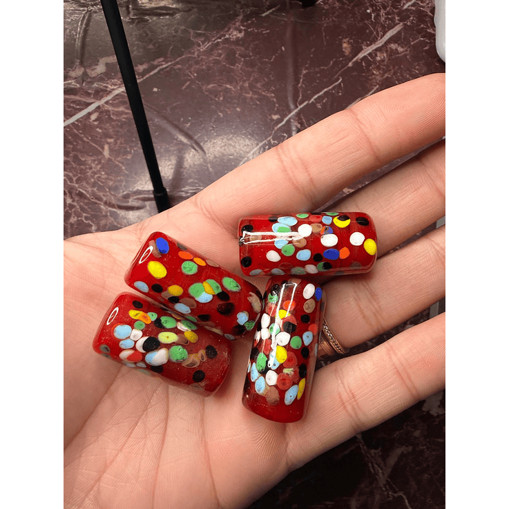 Firma de murano vermelho 7 linha XL  1