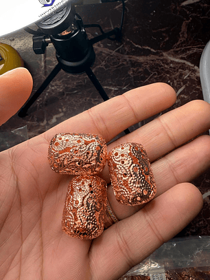 Crioulas aramado longa cor cobre