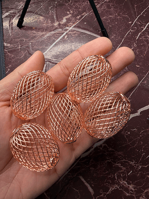 Crioulas aramado cor cobre XL