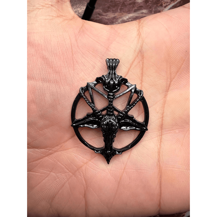 Pingente pentagrama bode 2