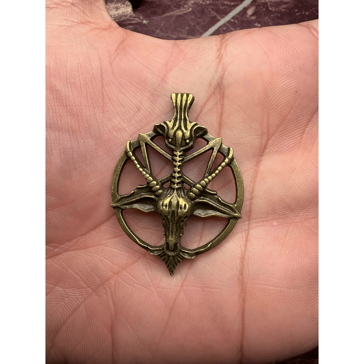 Pingente pentagrama bode 1