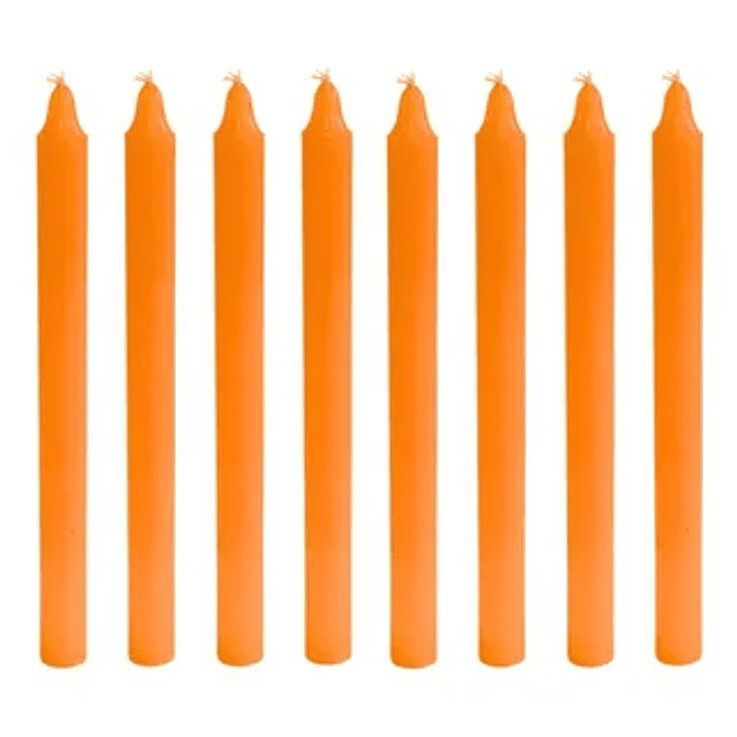 Vela 15 cm Laranja 1