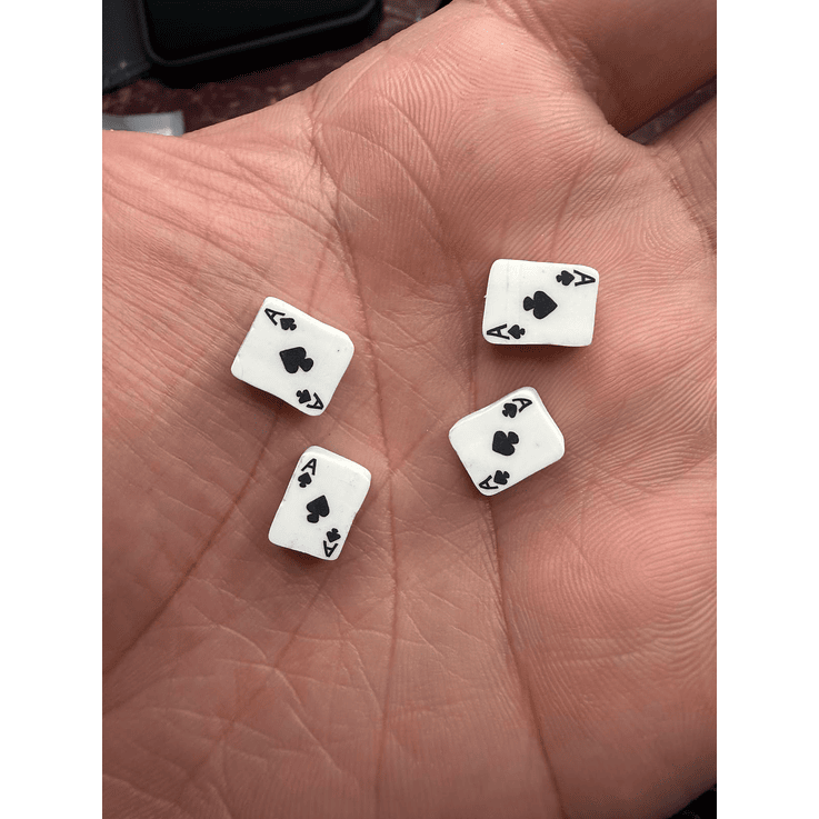 mini pingente baralho espadas 1