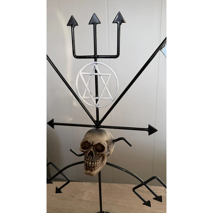 Ferro Exú Tatá Caveira/Exú 60cm 2