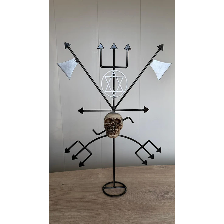 Ferro Exú Tatá Caveira/Exú 60cm 1