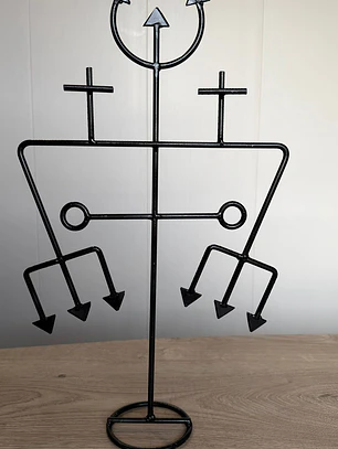 Ferro Pombagira (almas) 50cm