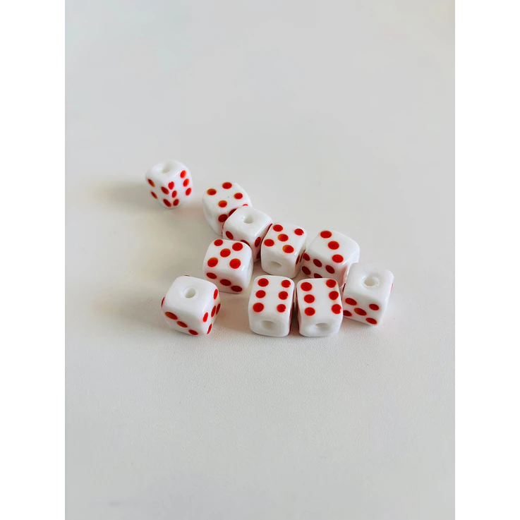 Firma Dados Branco C/ Vermelho S 1