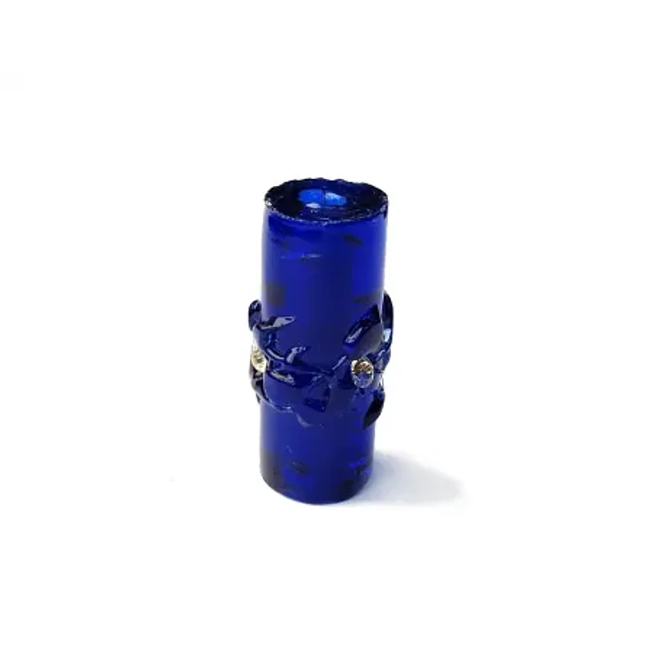 Firma de Luxo XL - Azul bic cristal com strass 1