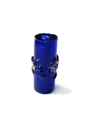 Firma de Luxo XL - Azul bic cristal com strass
