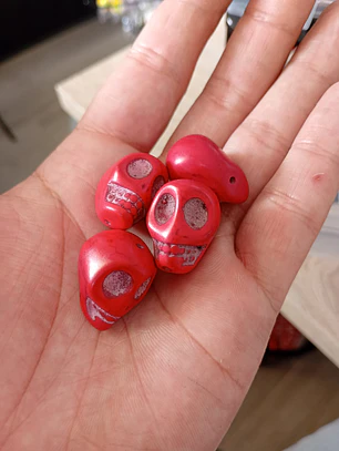 Firma Caveira L Vermelho 