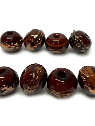 Bola com cobre vinho L
