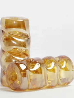 Firma frisada xl dourado irisada