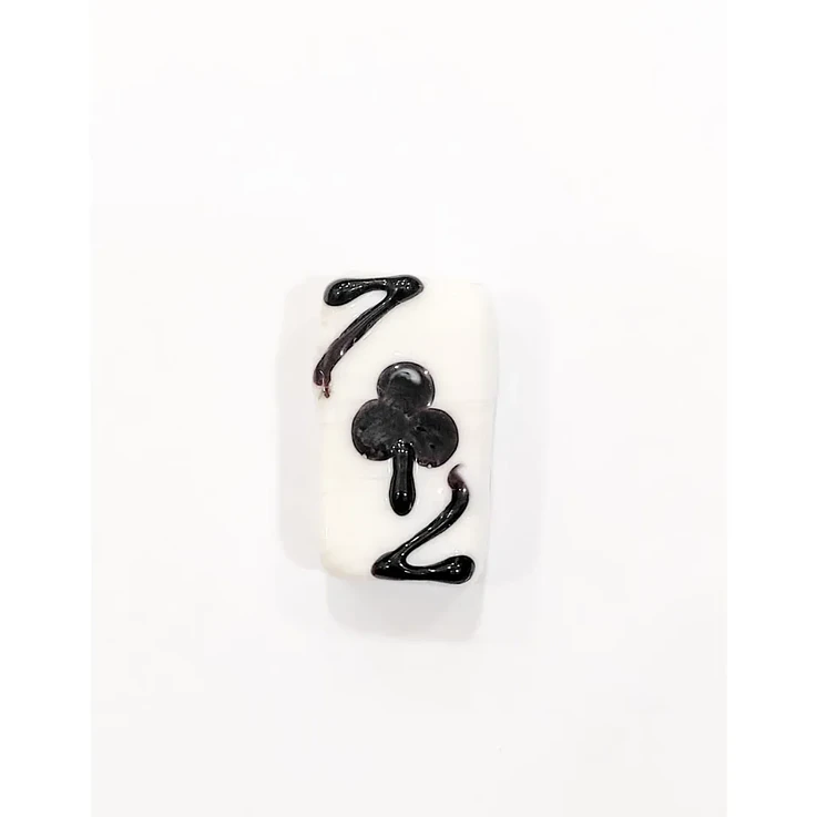 Cartas de Murano P - preto e branco 1