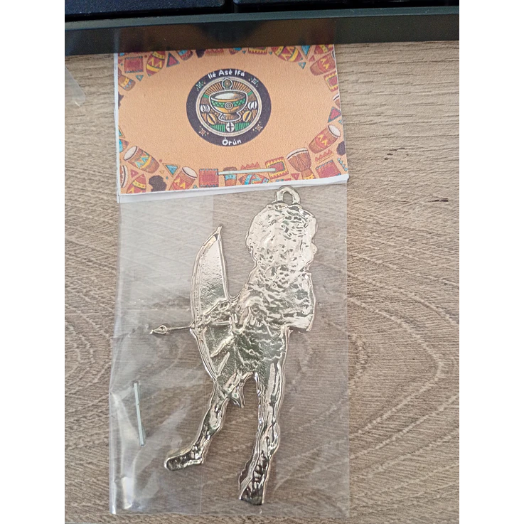 Pingente Oxóssi prata 1