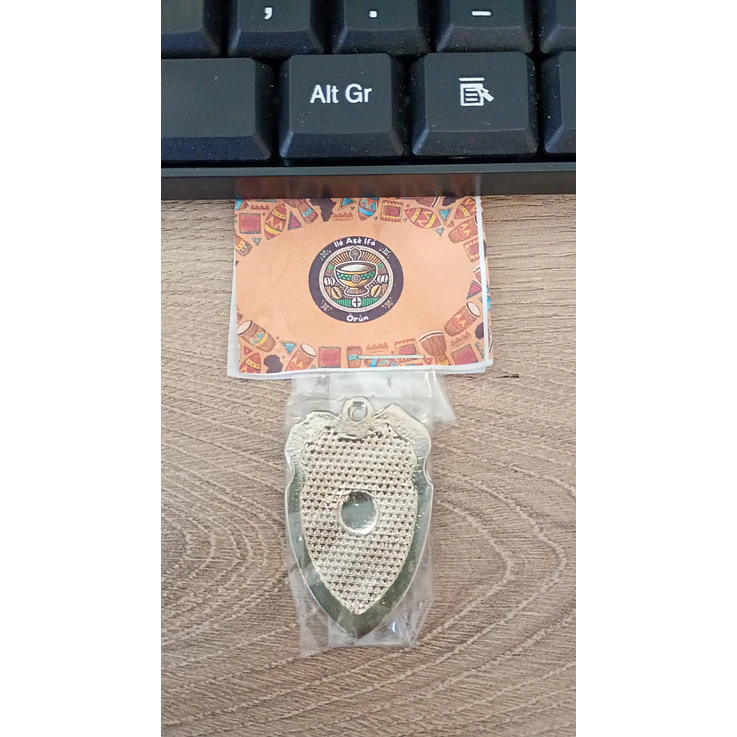 Pingente Escudo prata  1