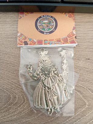 Pingente Obatalá/Oxalá prata