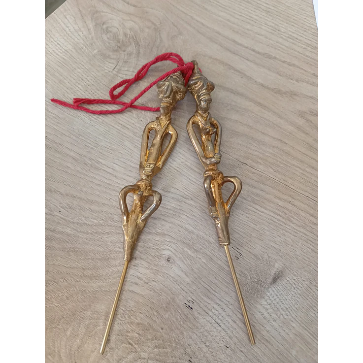Casal Edan Ògbóni – Bronze Maciço  1