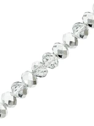 Fio de contas cristal 6mm - 61 contas