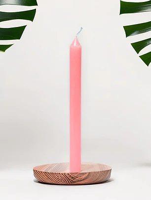 Vela 15 cm Rosa 