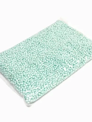Missanga azul claro 4mm - 500g