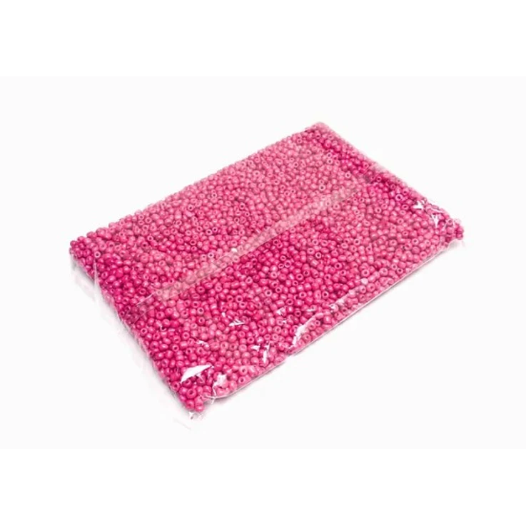 Missanga Rosa choque leitoso 4mm - 500g 1