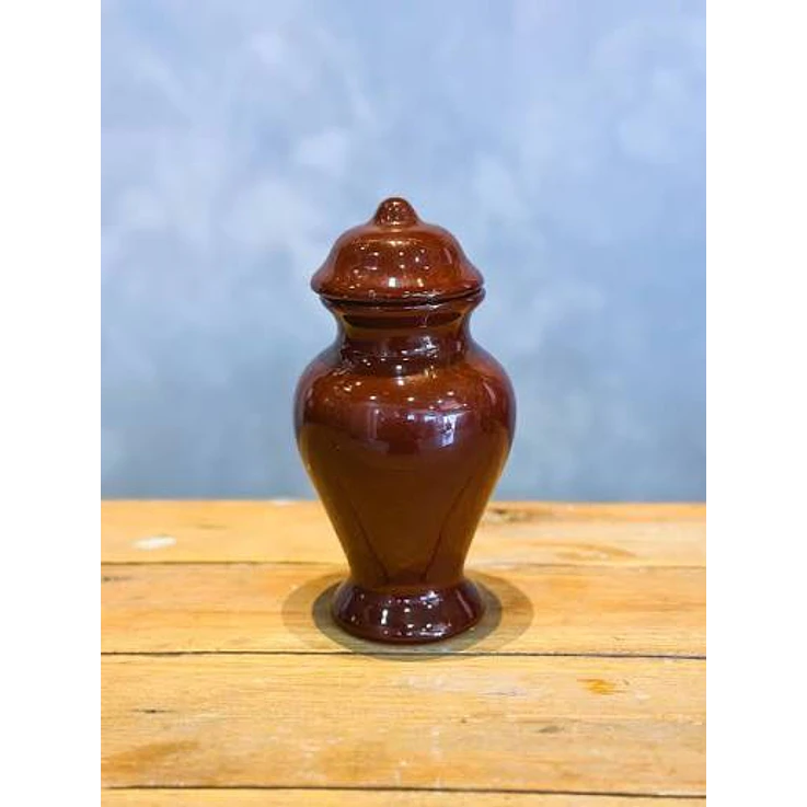 Quartinha loiça s/asa 18cm castanho 1