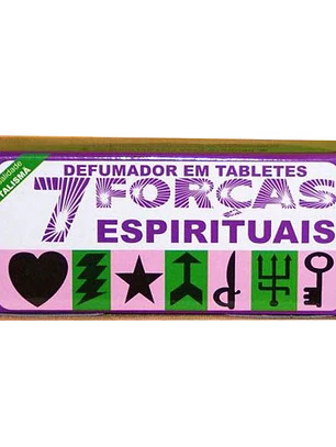 Defumador 7 forças espirituais 60g