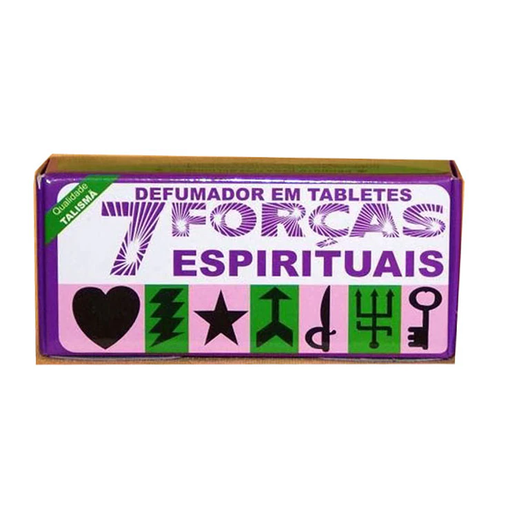 Defumador 7 forças espirituais 60g 1