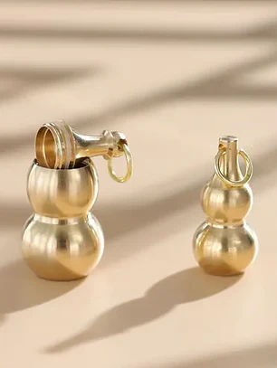 Cabaça metal latão premium 