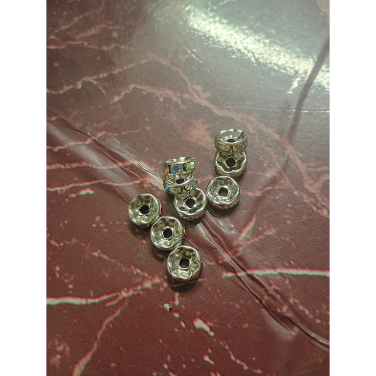 Entremeio dourado com strass 2