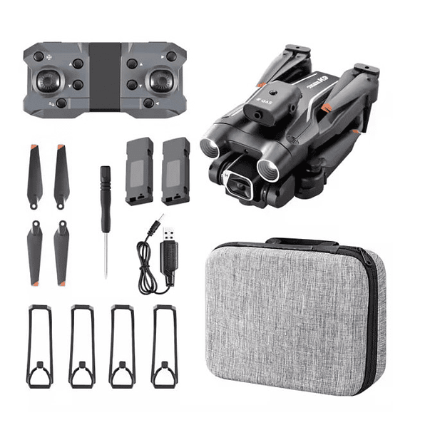 Dron Cámara Dual K9 Con Bolso 2 Baterías Y Accesorios 2