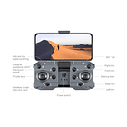 Dron Cámara Dual K9 Con Bolso 2 Baterías Y Accesorios 4
