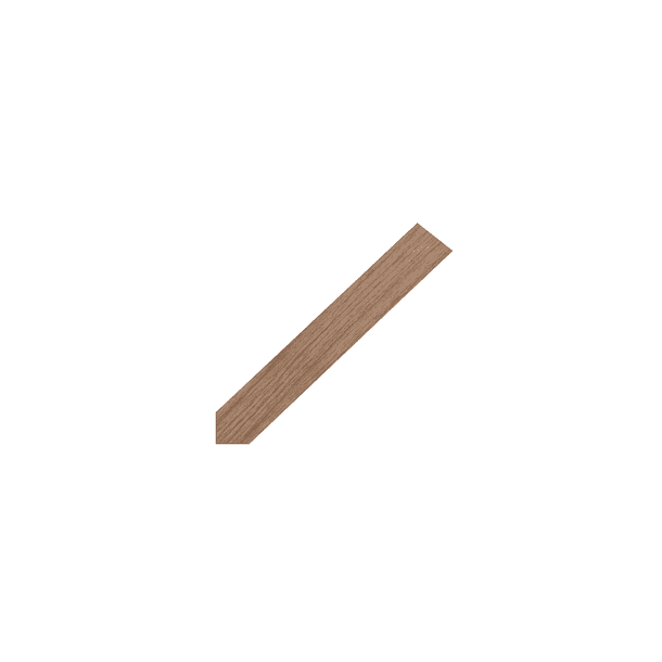 Tapacanto pvc roble rustico 50x0,45mm x 50 metros