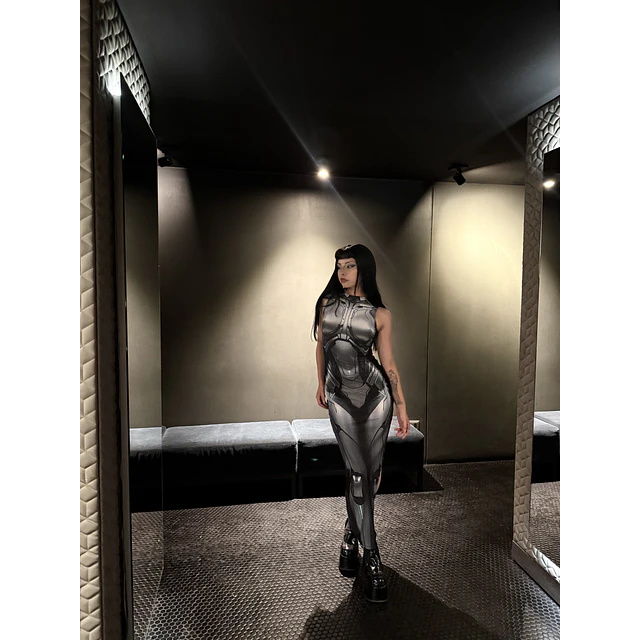 Cyber Grey Maxi