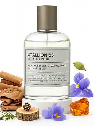 Stallion 53 Emper Edp 100Ml Unisex- Inspirado en Santal 33 Le Labo