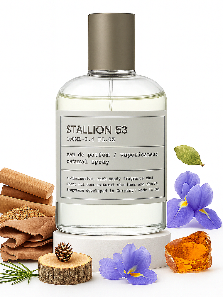 Stallion 53 Emper Edp 100Ml Unisex- Inspirado en Santal 33 Le Labo 1