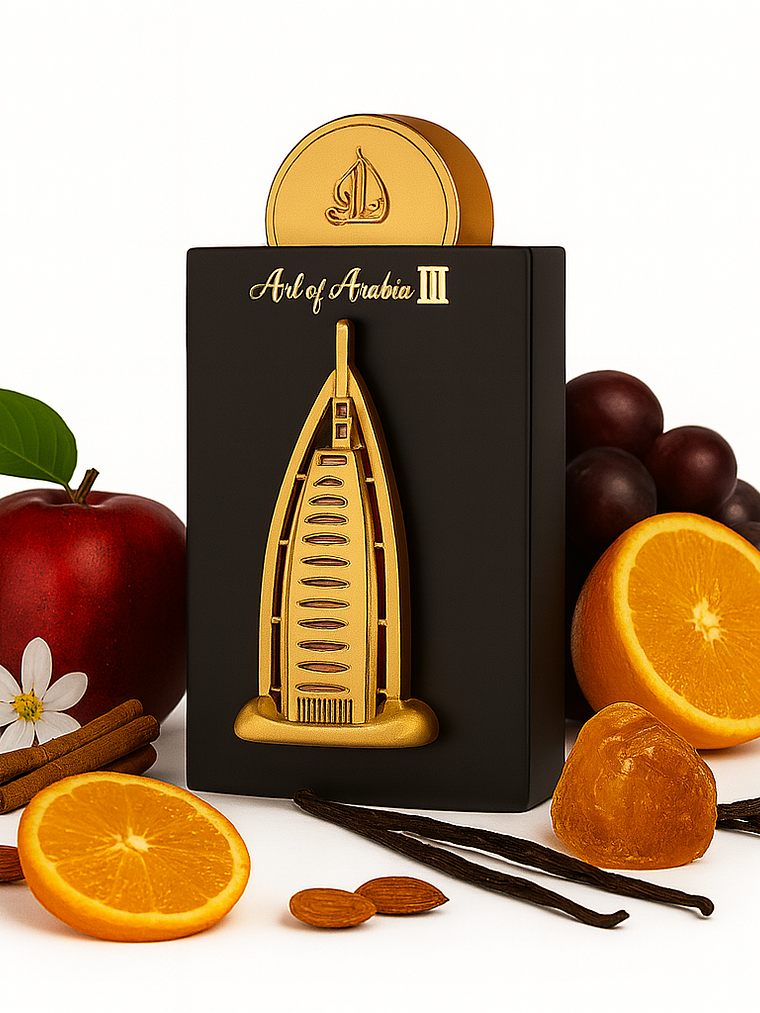 Art of Arabia III Lattafa Edp 100ML Unisex- Inspirado en Blonde Amber Clive Christian 1