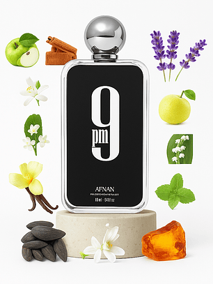 Afnan 9 pm EDP 100 ML Hombre - Inspirado En Ultra Male de Jean Paul Gaultier